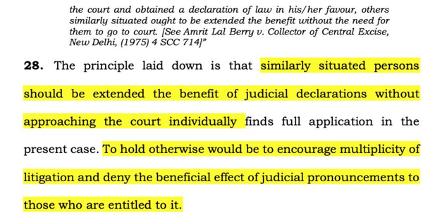 Sanjay Kumar Upadhyay vs State of Jharkhand; 2025 INSC 1445 - Precedent - Bihar Reorganization Act -Service Law - Pay Scale Parity