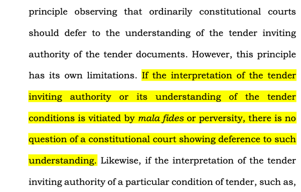 Surguja Bricks Industries Co. v. State of Chhattisgarh, 2025 INSC 1456 - Judicial Review - Tender Matters