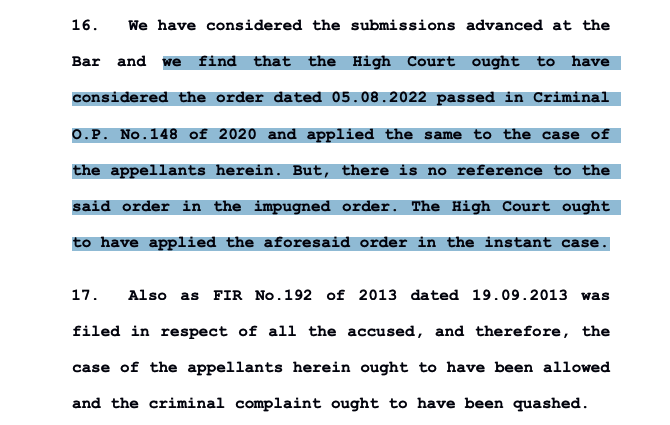 Uma Maheswari vs State   2025 INSC 1494 - S.482 CrPC - Quashing
