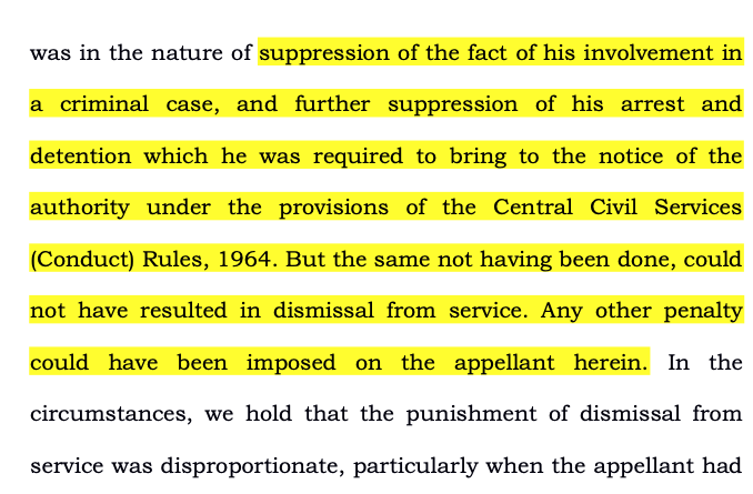 Sahab Singh (D) v. Director General, RPF 2025 INSC 1497 - Disciplinary Proceedings - Dismissal From Service