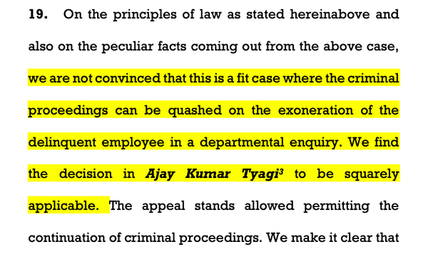 Karnataka Lokayuktha Bagalkote District, Bagalkot vs Chandrashekar  2026 INSC 31 - Criminal Case - Disciplinary Proceedings