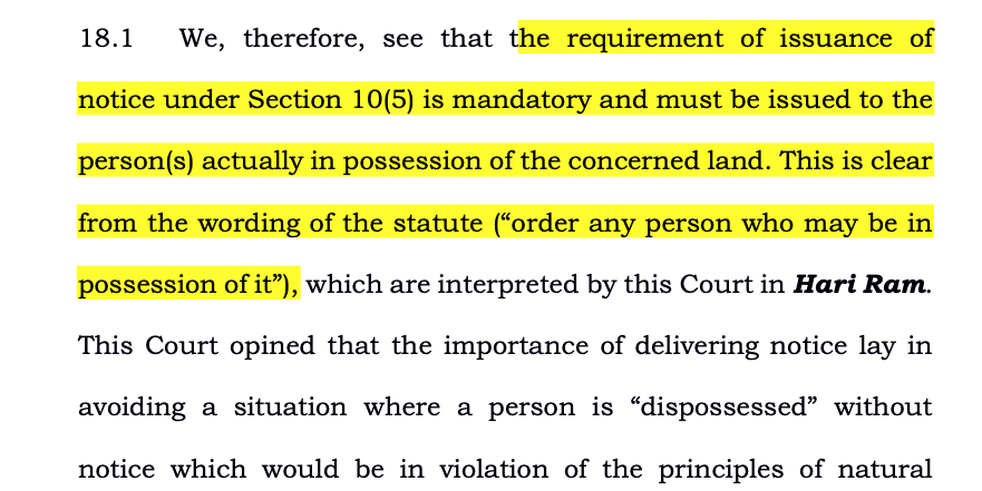 Dalsukbhai Bachubhai Satasia   v. State of Gujarat & Others; 2026 INSC 21 - Urban Land (Ceiling and Regulation) Act