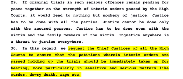 Vijay Kumar  v. State of Rajasthan - Criminal Trial Pending- Interim Orders