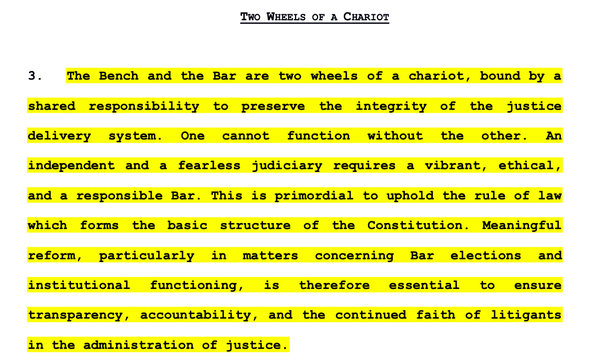 Supreme Court Bar Association v. B.D. Kaushik   – Bar Association Elections -SCBA Reforms