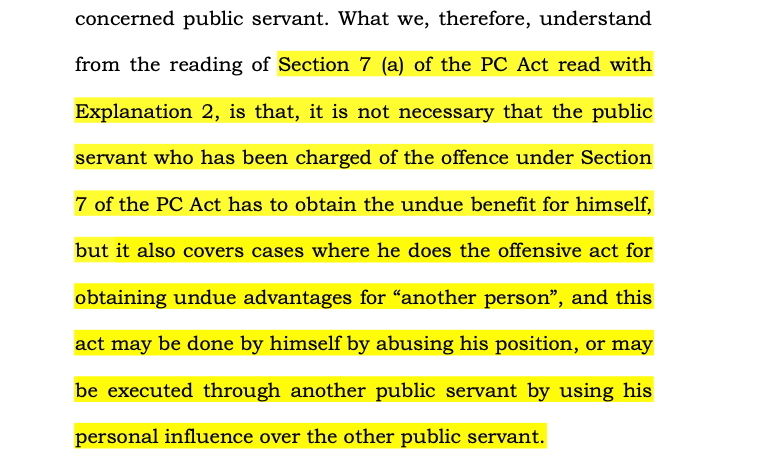 State by Lokayuktha Police v. K. Rangayya  2026 INSC 574 -Prevention of Corruption Act - Undue Advantage For Another Person