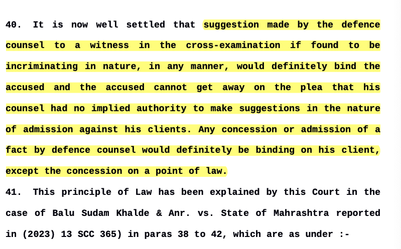 Y.S Nataraja Vs State Of Karnataka - Criminal Trial - Defence Counsel Suggestion